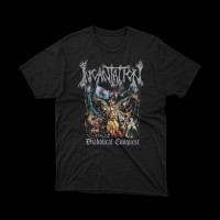 T-shirt incantation diabolical conquest | premium cotton casual shirt | vrz shop