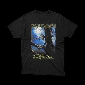 T-shirt Iron Maiden fear of the dark | maglietta cotone premium tempo libero | vrz shop