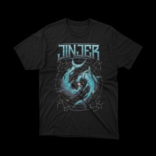 T-shirt Nera Jinjer - Espressione Potente del Metal Moderno | vrzshop