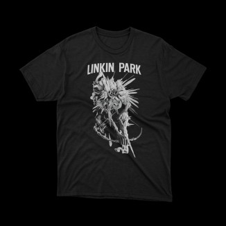 T-shirt Nera Linkin Park Dark Flower | vrz shop