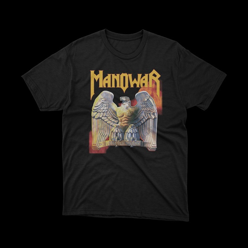 T-shirt manowar battle hims