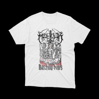 T-shirt Marduk marching bones | maglietta cotone premium tempo libero | vrz shop