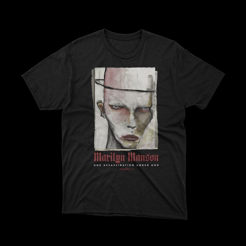 T-shirt Marilyn Manson one assassination under god