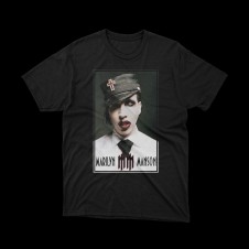 T-shirt Marilyn Manson | maglietta cotone premium tempo libero | vrz shop
