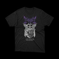 T-shirt Nera Mayhem - Live in Leipzig 30th Ritual Concert | vrz shop