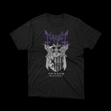 T-shirt Nera Mayhem - Live in Leipzig 30th Ritual Concert | vrz shop
