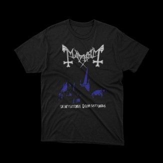 Maglietta Mayhem "De Mysteriis Dom Sathanas" - Tributo al Black Metal Norvegese | vrzshop