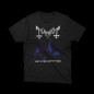 T-shirt nera mayhem de mysteriis dom sathanas