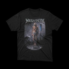 T-shirt Nera Megadeth | vrz shop