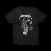 T-shirt Nera Metallica - ...And Justice for All | vrz shop