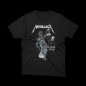 T-shirt nera Metallica and justice for all