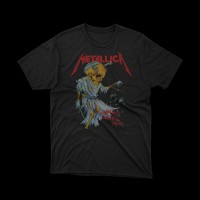 T-shirt Nera Metallica - Damage Justice 88-89 | vrz shop