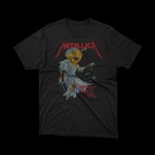 T-shirt Nera Metallica - Damage Justice 88-89 | vrz shop