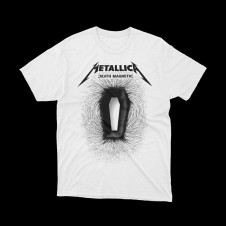 T-shirt Metallica death magnetic | maglietta cotone premium tempo libero | vrz shop