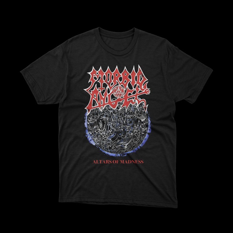 T-shirt Nera Morbid Angel - L'Essenza del Death Metal