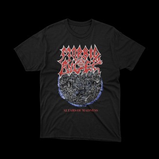 T-shirt Nera Morbid Angel - Icona del Death Metal | vrzshop