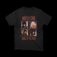 T-shirt Motley Crue shout at the devil | premium cotton casual shirt | vrz shop