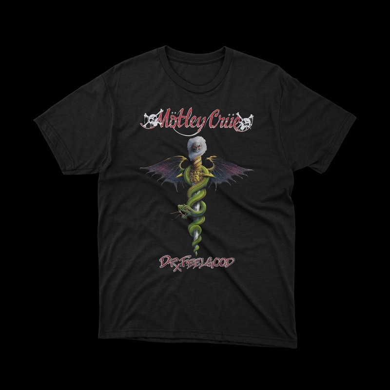 T-shirt Motley Crue dr feelgood