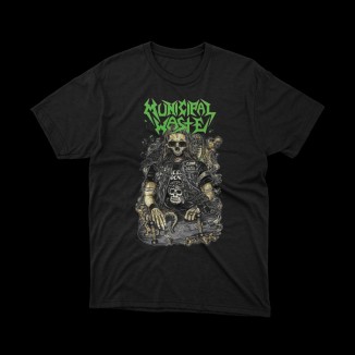 T-shirt Nera Municipal Waste | vrz shop