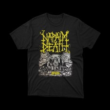 T-shirt Nera Napalm Death - Scum | vrz shop
