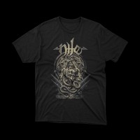 T-shirt Nera Nile - Death Metal Egizio | Stile Unico | vrzshop