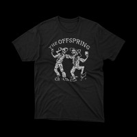 T-shirt Nera The Offspring - Skeleton Dance | vrz shop