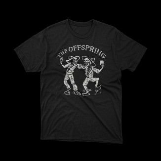 T-shirt Nera The Offspring - Skeleton Dance | vrz shop