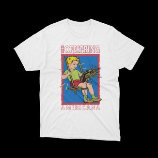 T-shirt Bianca Offspring - Americana | vrz shop