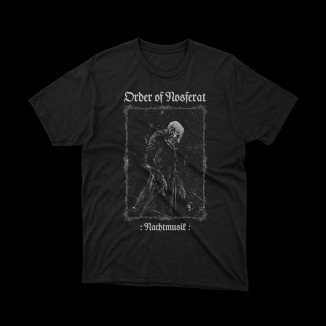 T-shirt Nera Order of Nosferat - Nachtmusik | vrz shop