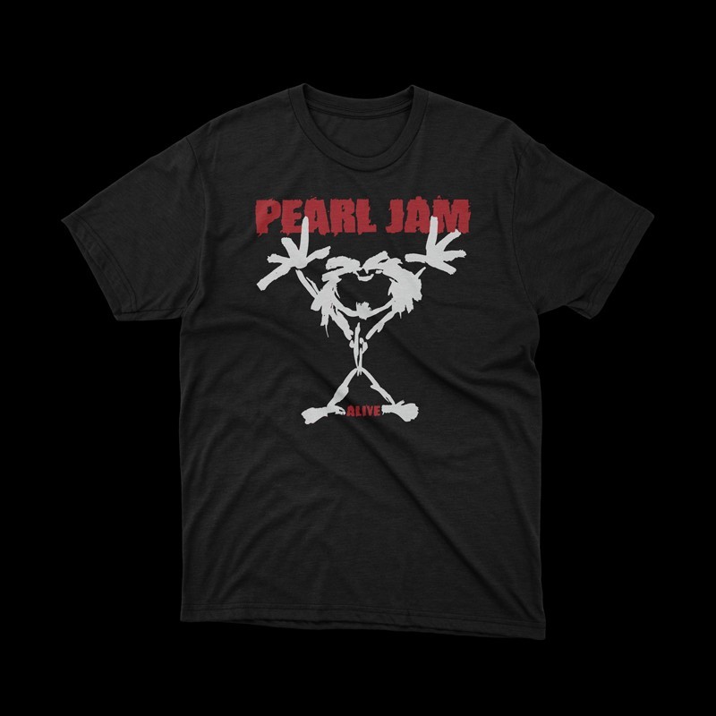 T-shirt Pearl jam alive
