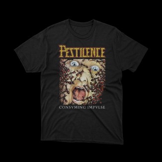 T-shirt Pestilence consuming impulse | premium cotton casual shirt | vrz shop