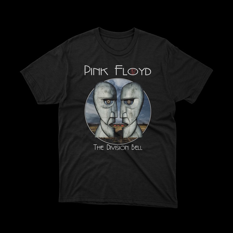 T-shirt nera Pink floyd - the division bell