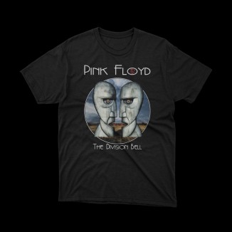 T-shirt Nera Pink Floyd - "The Division Bell" | Official Album Artwork Merchandise | vrzshop
