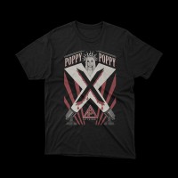 T-shirt Nera Poppy - Am I a Girl? | vrz shop