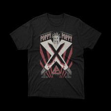 T-shirt Nera Poppy - Am I a Girl? | vrz shop