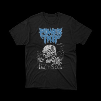 T-shirt Power trip | premium cotton casual shirt | vrz shop