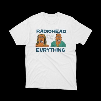 T-shirt Nera Radiohead - Evrything | vrz shop