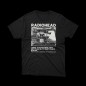 T-shirt nera Radiohead - ice caps melting