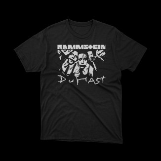 T-shirt Nera Rammstein - Du Hast | vrz shop