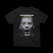 T-shirt Nera Rammstein "Set in Sucht" - Potenza e Mistero Industrial | vrzshop