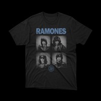 T-shirt Ramones 4 faces | maglietta cotone premium tempo libero | vrz shop
