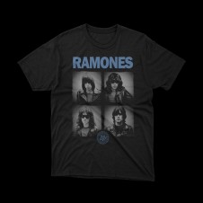 T-shirt Ramones 4 faces | maglietta cotone premium tempo libero | vrz shop