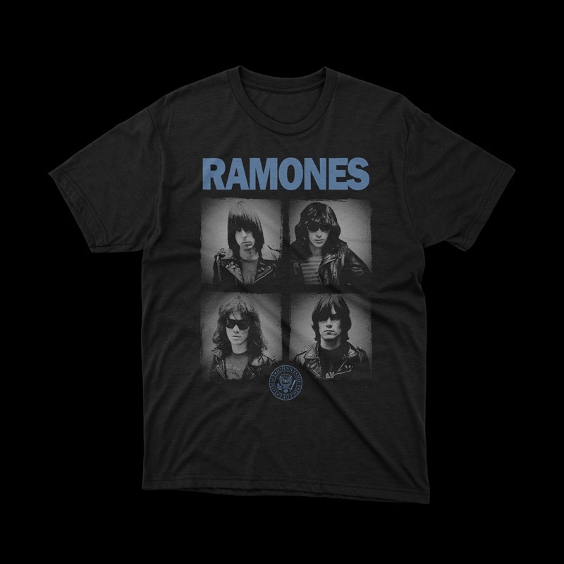 T-shirt Ramones 4 faces