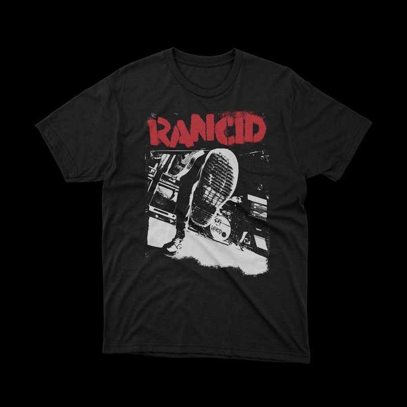 T-shirt nera Rancid