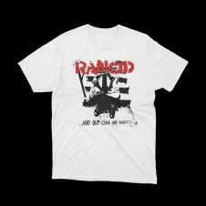 T-shirt Bianca Rancid - "And Out Come the Wolves" - Punk Rock Ribelle | vrz shop