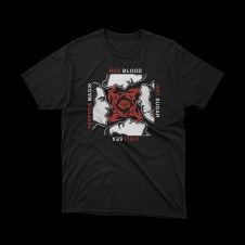 T-shirt Nera Red Hot Chili Peppers - Blood Sugar Sex Magik | vrz shop