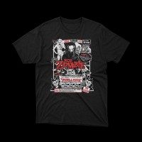 T-shirt Nera Rob Zombie - Stile Horror Metal Iconico | vrz shop
