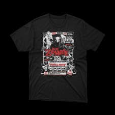 T-shirt Nera Rob Zombie - Stile Horror Metal Iconico | vrz shop