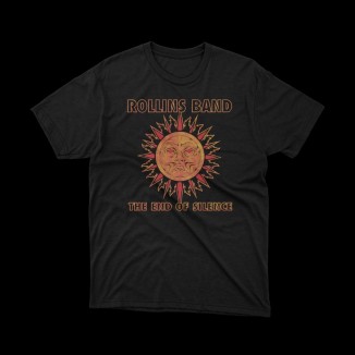 T-shirt Rollins band the end of silence | maglietta cotone premium tempo libero | vrz shop