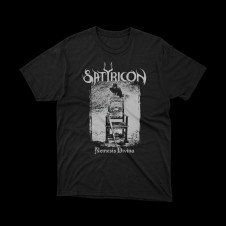 T-shirt Nera Satyricon - Nemesis Divina | vrz shop